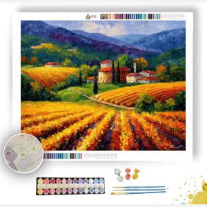 AUSTRIAN VINEYARDS - Paint by Numbers Full Kit