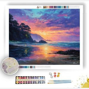 AUSTRALIAN COAST DAWN - Paint by Numbers Full Kit