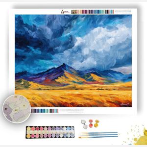 PATAGONIA WINDY SKY - Paint by Numbers Full Kit