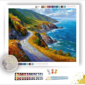 CABOT TRAIL COAST - Paint by Numbers Full Kit
