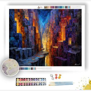 SKYLIGHT CANYON REALM - Paint by Numbers Full Kit