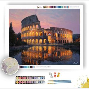 COLOSSEUM EVENING - Paint by Numbers Full Kit