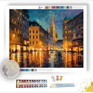 VIENNA EVENING GLOW - Paint by Numbers Full Kit