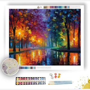 AMSTERDAM AUTUMN PARK - Paint by Numbers Full Kit