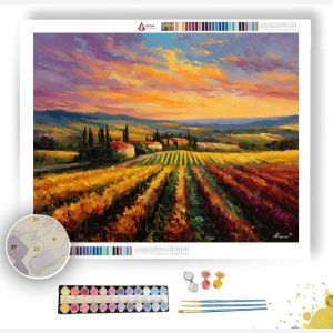 ISTRIA VINEYARD HILLS - Paint by Numbers Full Kit