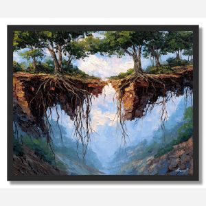 SKY ROOT VALLEY - FRAMED