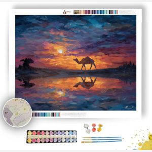 HORIZON CAMEL SPIRIT - Paint by Numbers Full Kit
