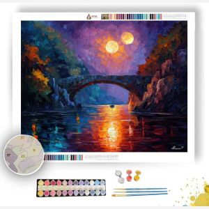 MOONBRIDGE CROSSING - Paint by Numbers Full Kit