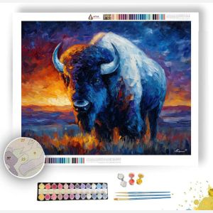GLOWHORN BISON - Paint by Numbers Full Kit