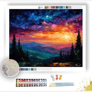 FADING STAR RIDGE - Paint by Numbers Full Kit