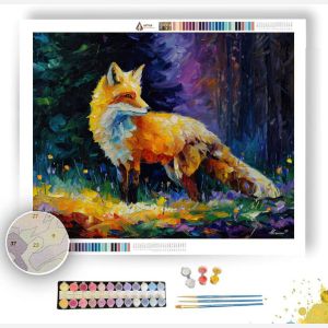 CRYSTAL FOX GLADE - Paint by Numbers Full Kit