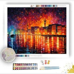 EMBER SKY CITY - Paint by Numbers Full Kit