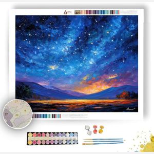 RADIANT STARFIELDS - Paint by Numbers Full Kit