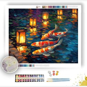 LANTERN KARP POND - Paint by Numbers Full Kit