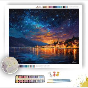 CROATIAN NIGHT SKY - Paint by Numbers Full Kit