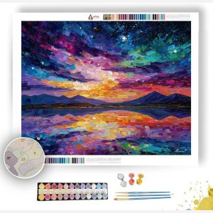 SHATTERED SKY LAND - Paint by Numbers Full Kit