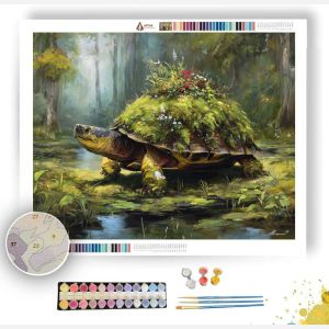 MOSSBACK TURTLE - Paint by Numbers Full Kit