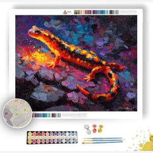 FIRETAIL SALAMANDER - Paint by Numbers Full Kit