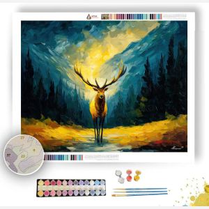 HOLLOW ANTLER REX - Paint by Numbers Full Kit