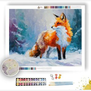 FROSTTAIL FOX - Paint by Numbers Full Kit