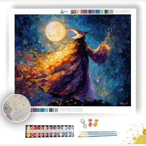 MOONVEIL SORCERESS - Paint by Numbers Full Kit