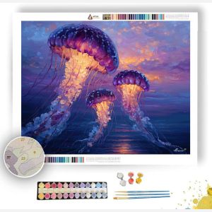 SKYLUME JELLYFISH - Paint by Numbers Full Kit