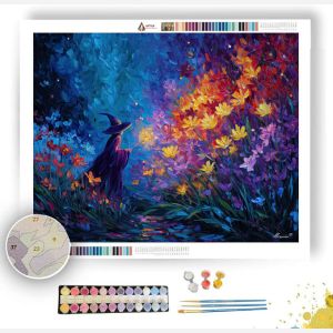 NIGHTBLOOM MAGE - Paint by Numbers Full Kit