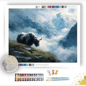 CLOUDGRAZE YAK - Paint by Numbers Full Kit
