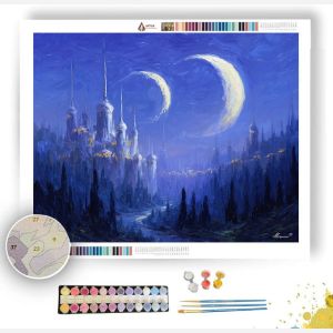 MOONVEIL CITADEL - Paint by Numbers Full Kit