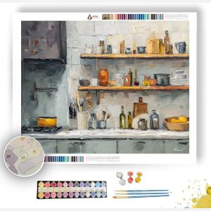 OPEN KITCHEN - Paint by Numbers Full Kit