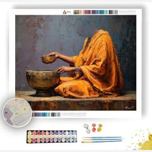 AMBER GESTURE - Paint by Numbers Full Kit