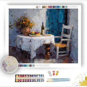 GATHERED PAUSE - Paint by Numbers Full Kit