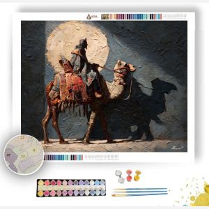 MUTED SHADOW - Paint by Numbers Full Kit