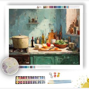 WARM KITCHEN - Paint by Numbers Full Kit