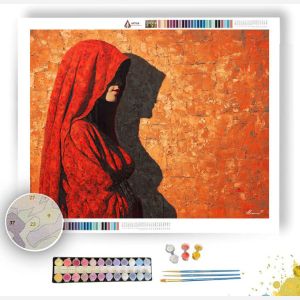 VEILED WARM SHADOW - Paint by Numbers Full Kit