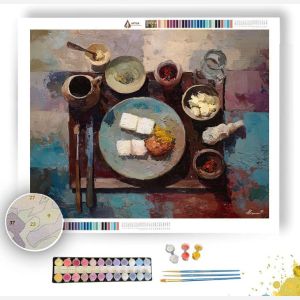 WARM PLATE - Paint by Numbers Full Kit