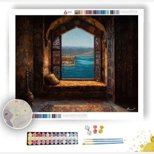 DISTANT WINDOW - Paint by Numbers Full Kit