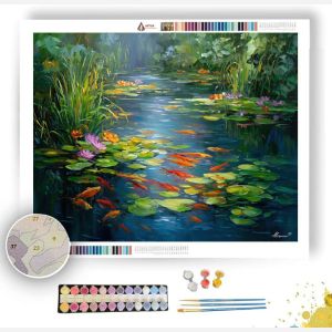 GLASSFIN LAGOON - Paint by Numbers Full Kit