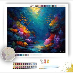 GLOWFIN REEF - Paint by Numbers Full Kit