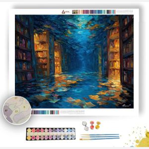 DEEPWATER LIBRARY - Paint by Numbers Full Kit
