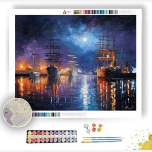 CELESTIAL DOCKS - Paint by Numbers Full Kit