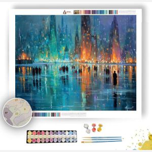 FROSTGLASS METRO - Paint by Numbers Full Kit