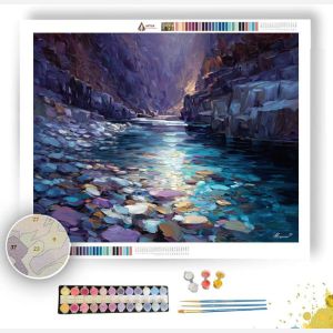 SEA GLASS CANYON - Paint by Numbers Full Kit