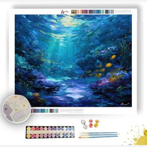 ENDLESS BLUE SANCTUARY - Paint by Numbers Full Kit