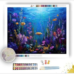OCEAN BLOOM MEADOW - Paint by Numbers Full Kit
