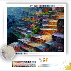 RIVERSTONE TERRACES - Paint by Numbers Full Kit
