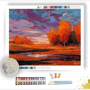 LOOSE WARM SURFACE - Paint by Numbers Full Kit