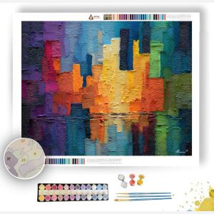 LAYERED TEXTURE - Paint by Numbers Full Kit