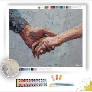 SHARED HELD TOUCH - Paint by Numbers Full Kit
