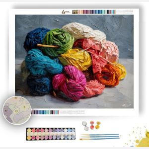 INTERLACED LOOSE BUNDLE - Paint by Numbers Full Kit